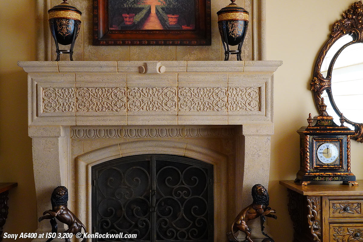 Sony A6400 High ISO Sample Image File