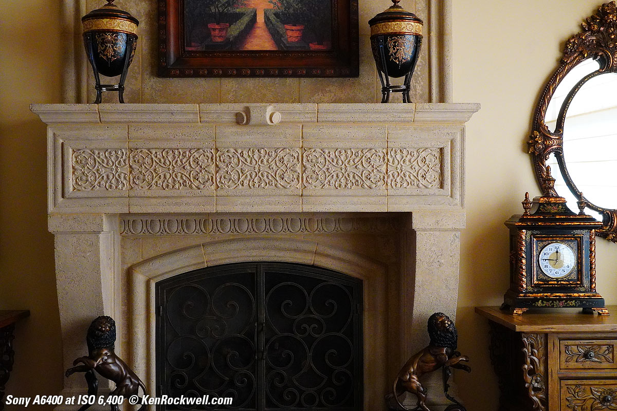 Sony A6400 High ISO Sample Image File