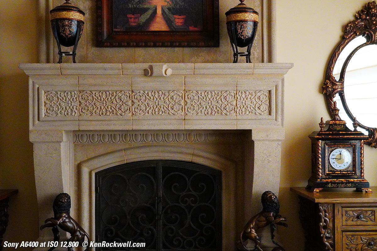 Sony A6400 High ISO Sample Image File