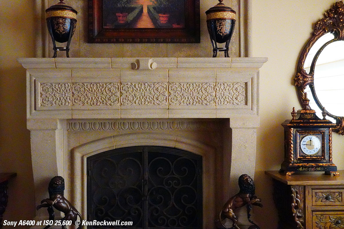 Sony A6400 High ISO Sample Image File