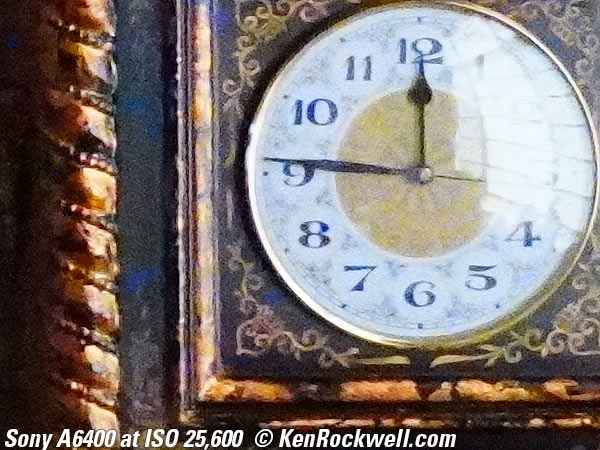 Sony A6400 High ISO Sample Image File