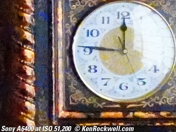 Sony A6400 High ISO Sample Image File