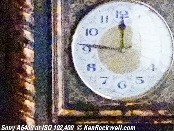 Sony A6400 High ISO Sample Image File