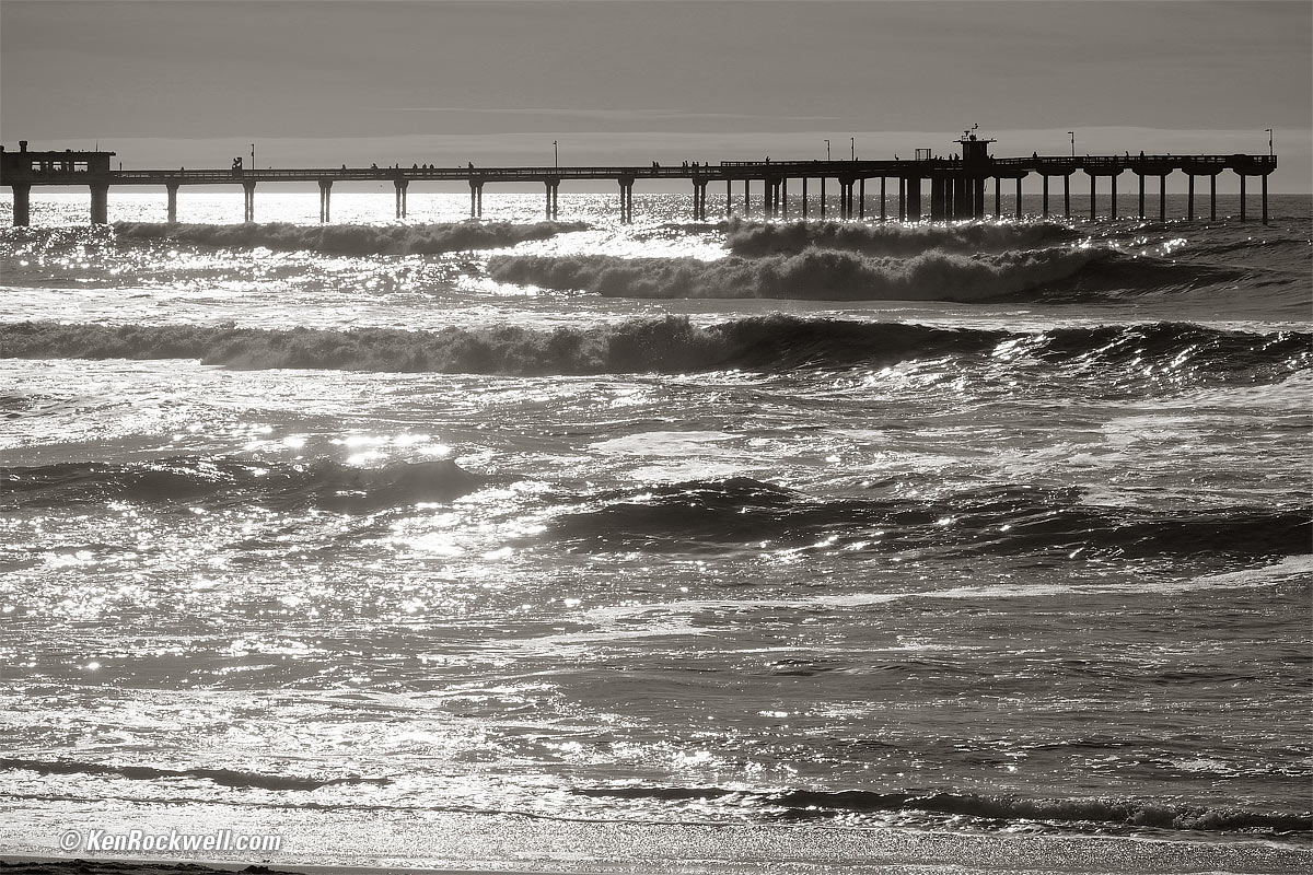 Sony A6400 sample image of Ocean Beach Pier