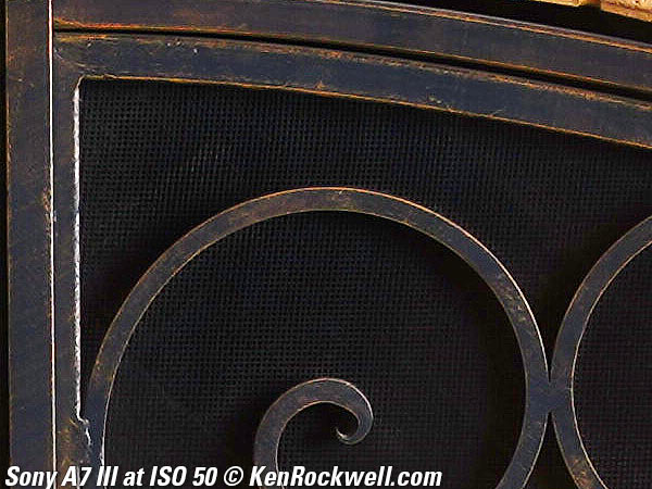 Sony A7 III High ISO sample image