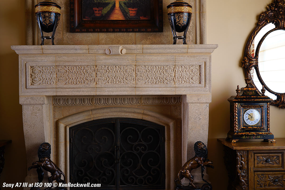 Sony A7 III High ISO sample image