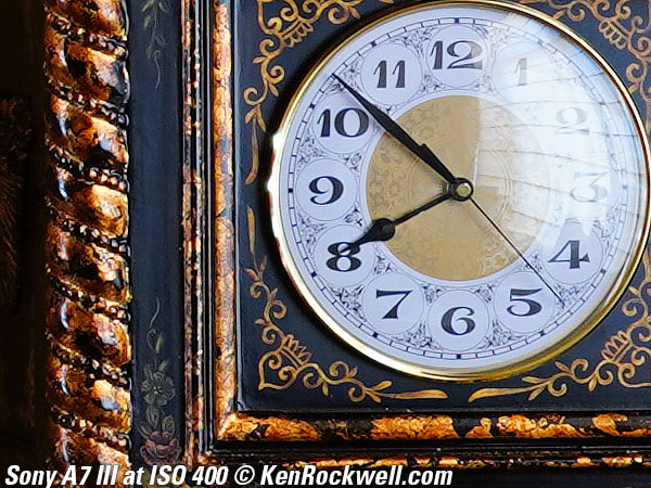 Sony A7 III High ISO sample image