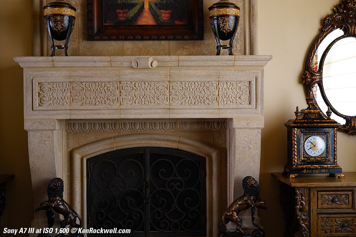 Sony A7 III High ISO sample image