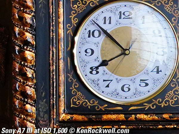 Sony A7 III High ISO sample image