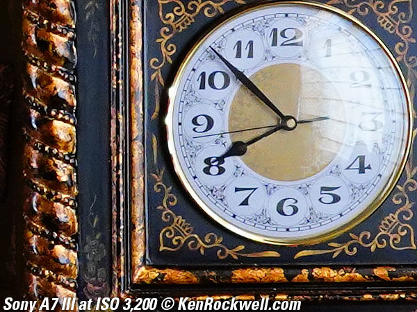 Sony A7 III High ISO sample image