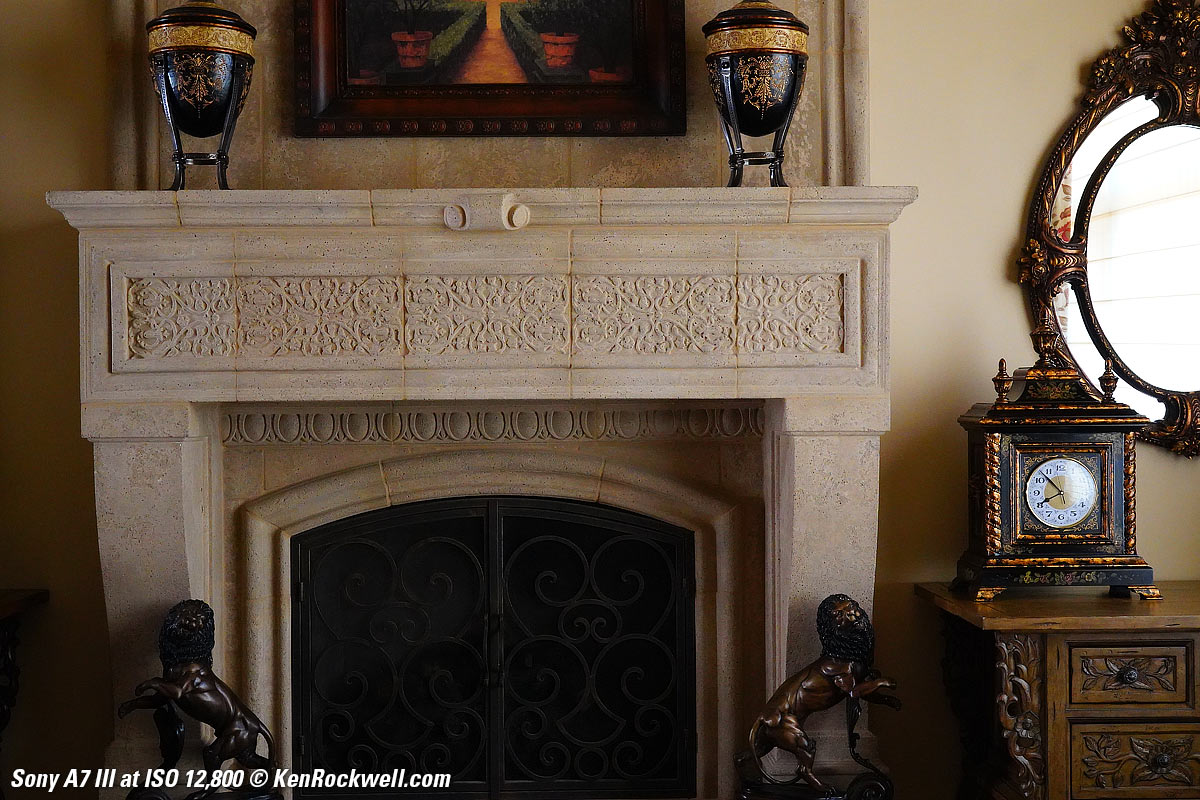 Sony A7 III High ISO sample image