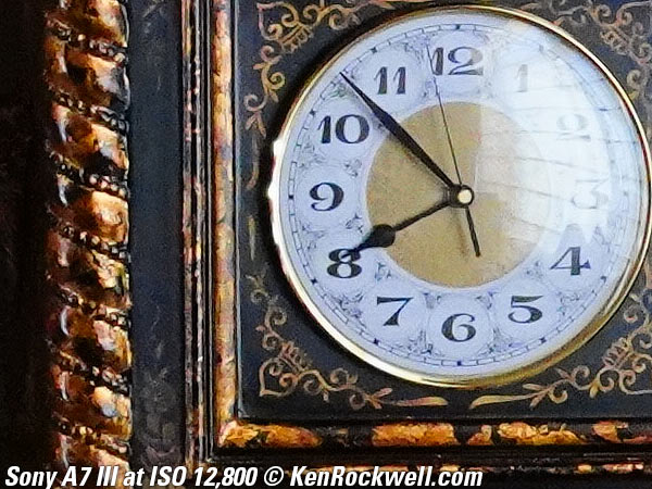 Sony A7 III High ISO sample image