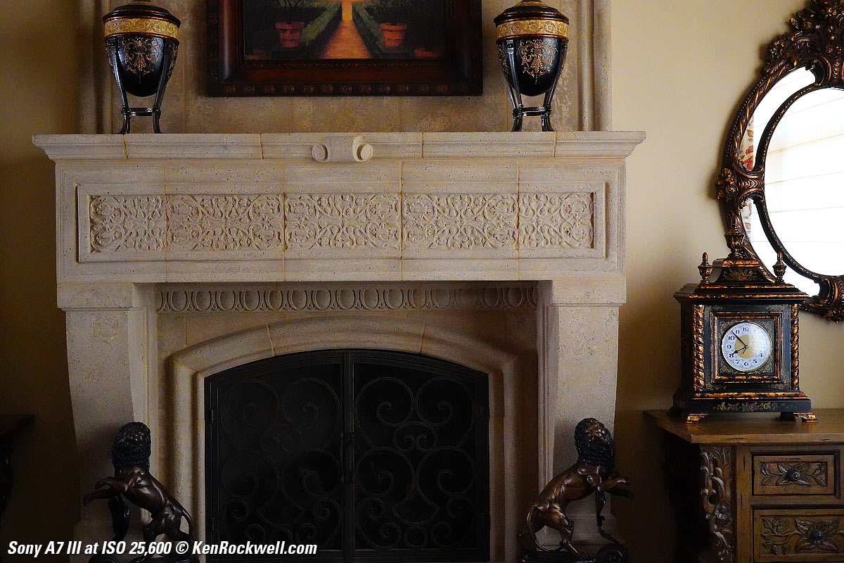 Sony A7 III High ISO sample image