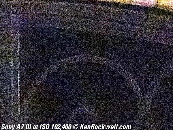 Sony A7 III High ISO sample image