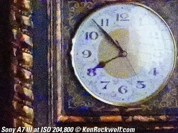 Sony A7 III High ISO sample image