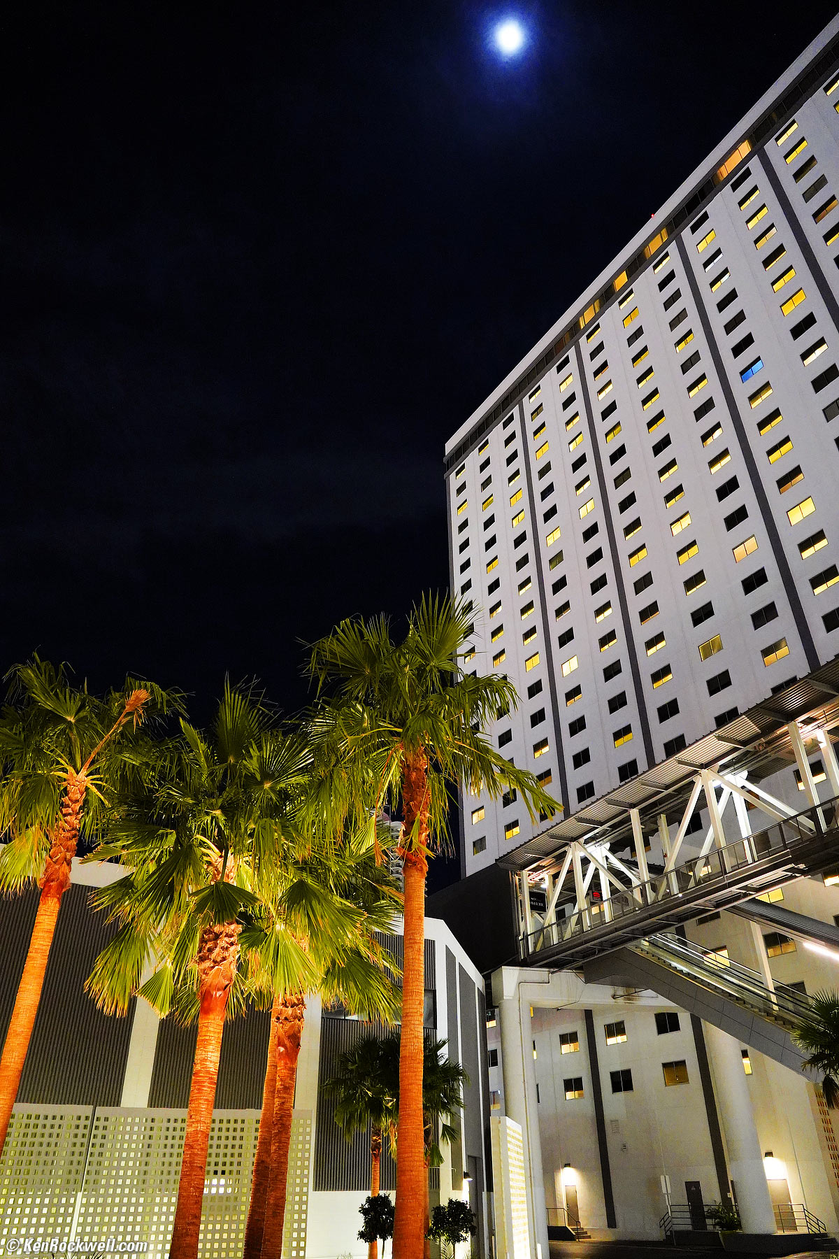 Las Vegas W Hotel at Night