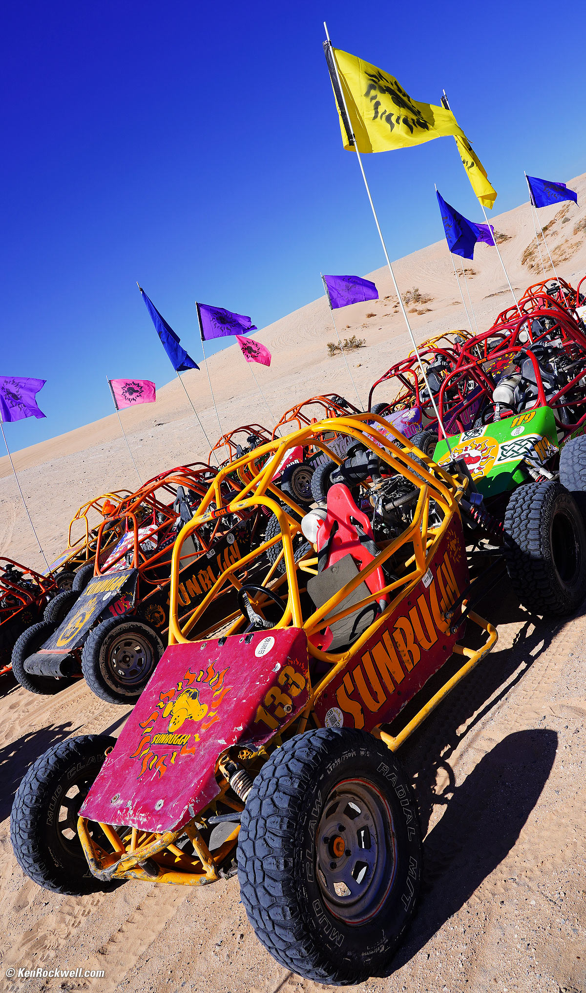 Dune Buggys, Nellis Dunes Nevada