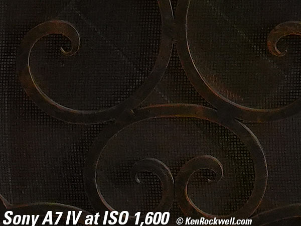 Sony A7 IV High ISO Performance Sample Image File