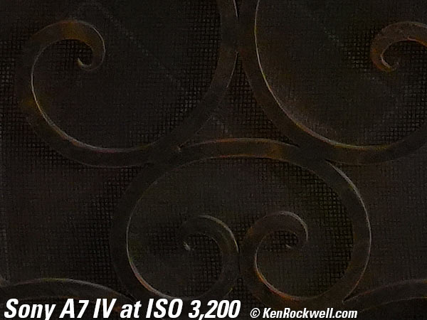 Sony A7 IV High ISO Performance Sample Image File