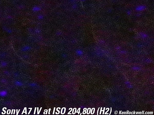 Sony A7 IV High ISO Performance Sample Image File