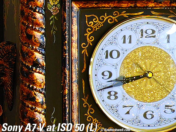 Sony A7 V High ISO Sample Image File