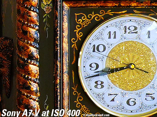 Sony A7 V High ISO Sample Image File