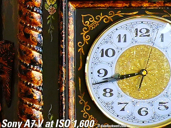 Sony A7 V High ISO Sample Image File