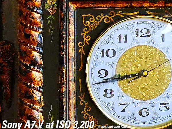 Sony A7 V High ISO Sample Image File