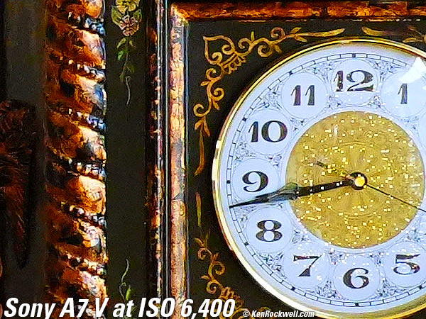 Sony A7 V High ISO Sample Image File