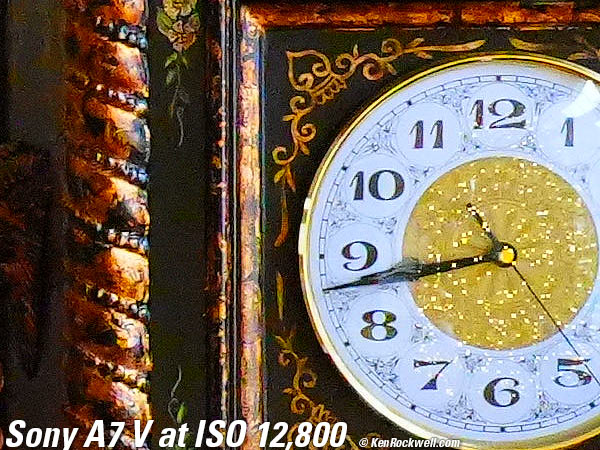 Sony A7 V High ISO Sample Image File