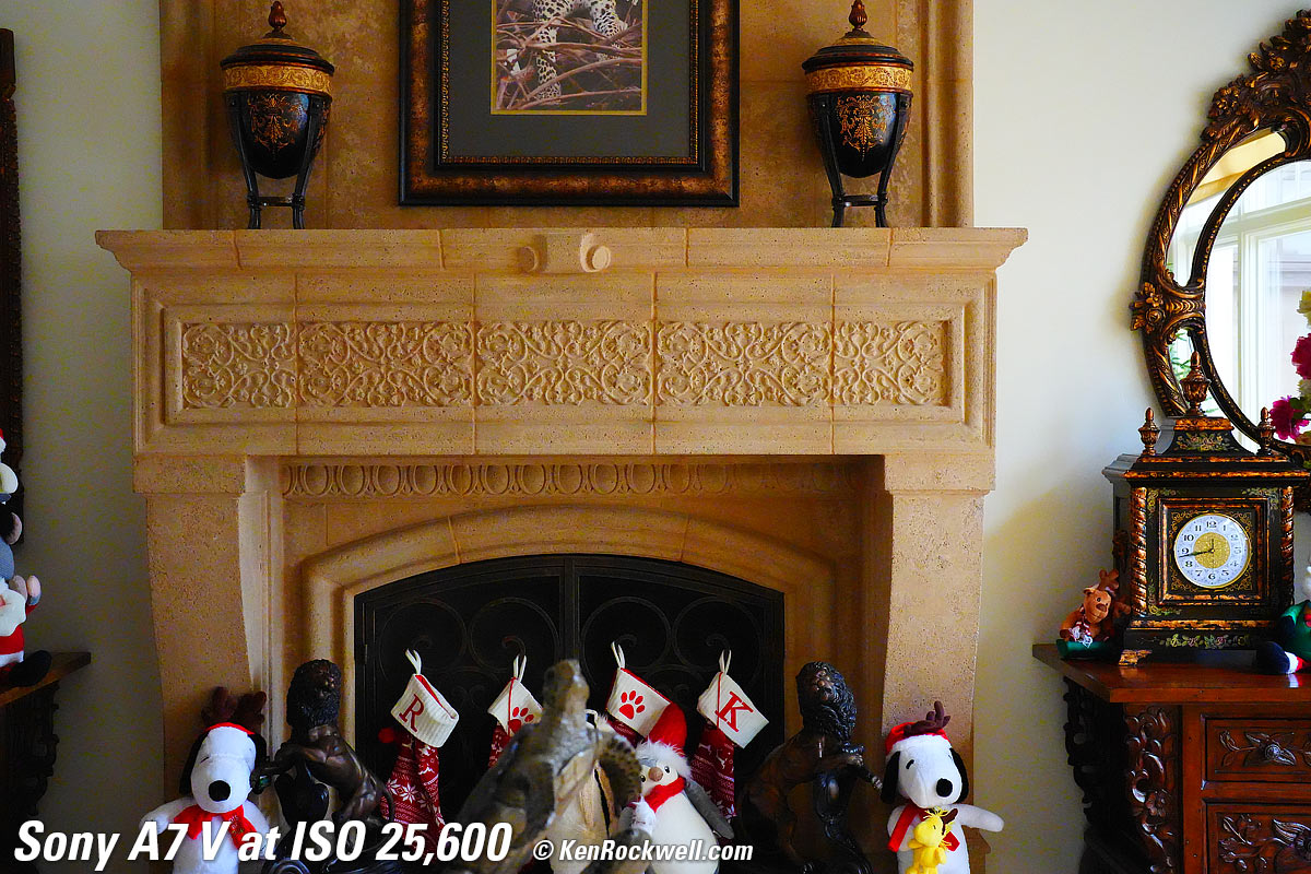 Sony A7 V High ISO Sample Image File