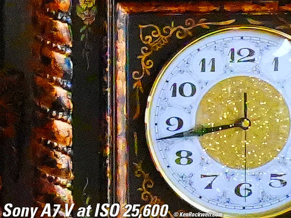 Sony A7 V High ISO Sample Image File