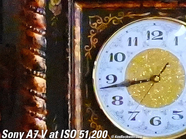 Sony A7 V High ISO Sample Image File