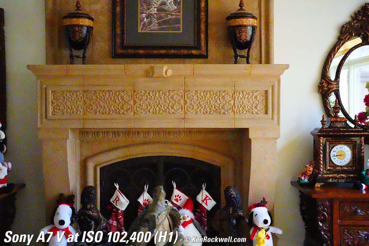 Sony A7 V High ISO Sample Image File