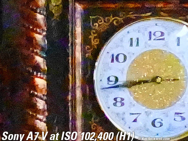 Sony A7 V High ISO Sample Image File