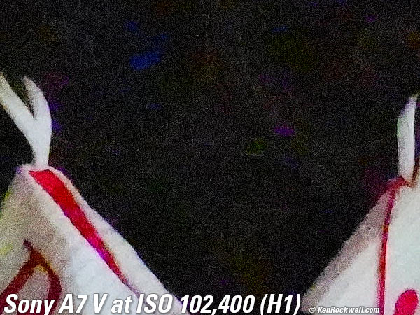 Sony A7 V High ISO Sample Image File