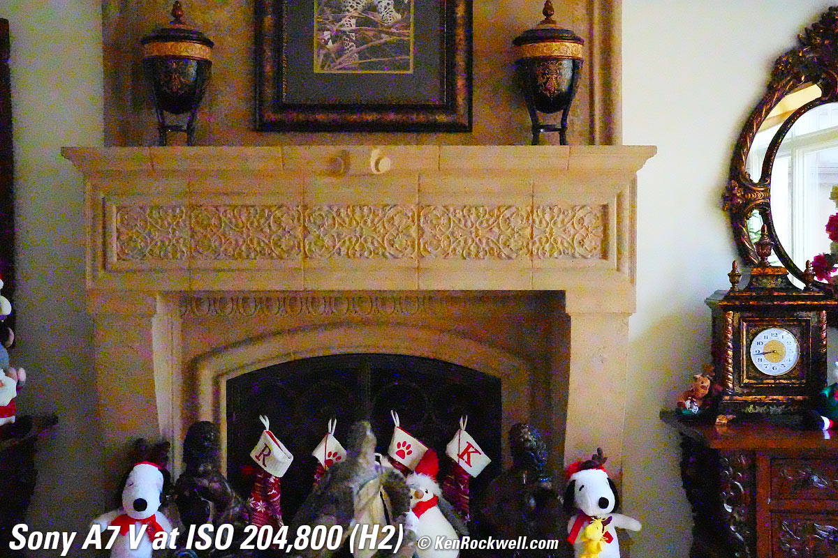 Sony A7 V High ISO Sample Image File