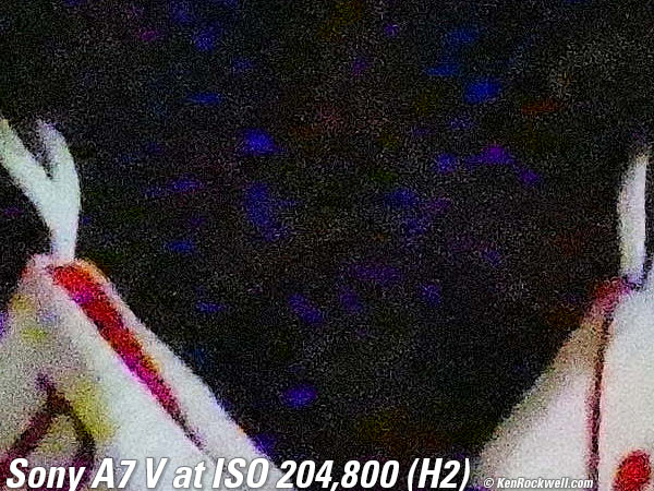 Sony A7 V High ISO Sample Image File