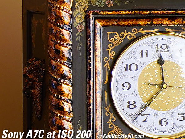 Sony A7C High ISO Sample Image File