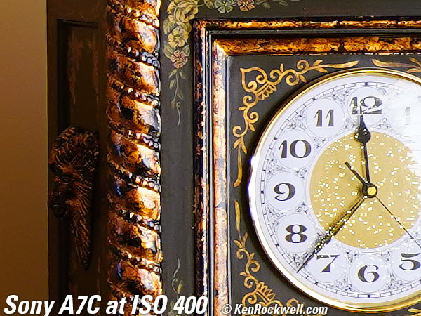 Sony A7C High ISO Sample Image File