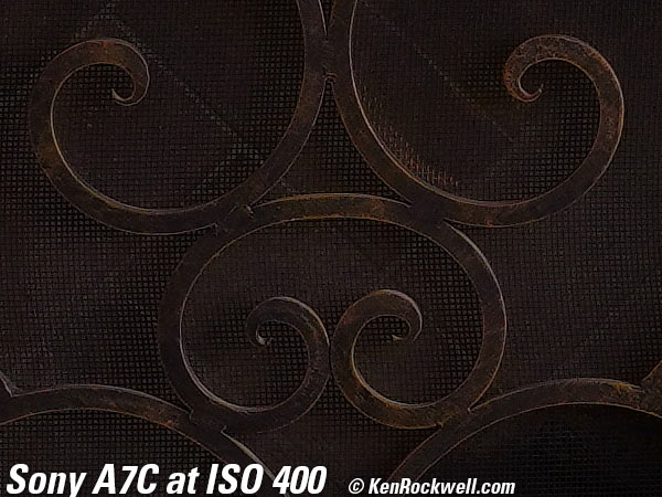 Sony A7C High ISO Sample Image File