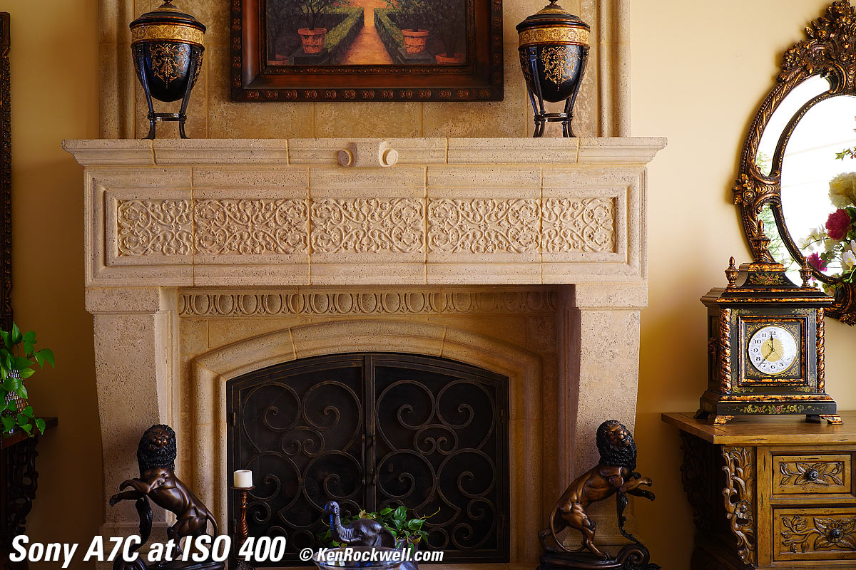 Sony A7C High ISO Sample Image File