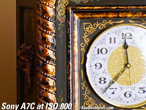 Sony A7C High ISO Sample Image File