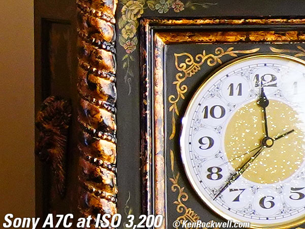 Sony A7C High ISO Sample Image File