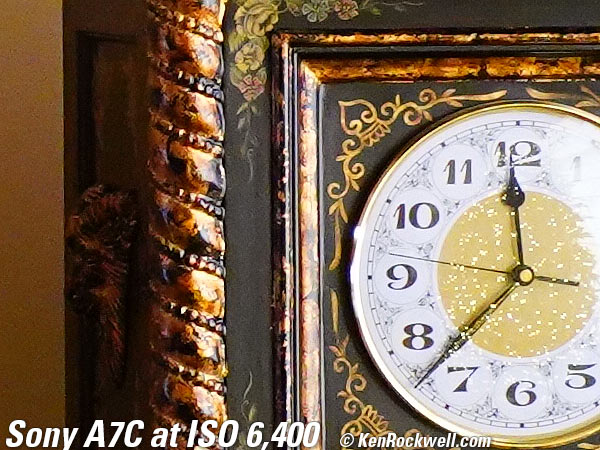 Sony A7C High ISO Sample Image File