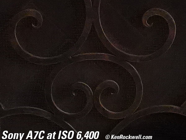 Sony A7C High ISO Sample Image File