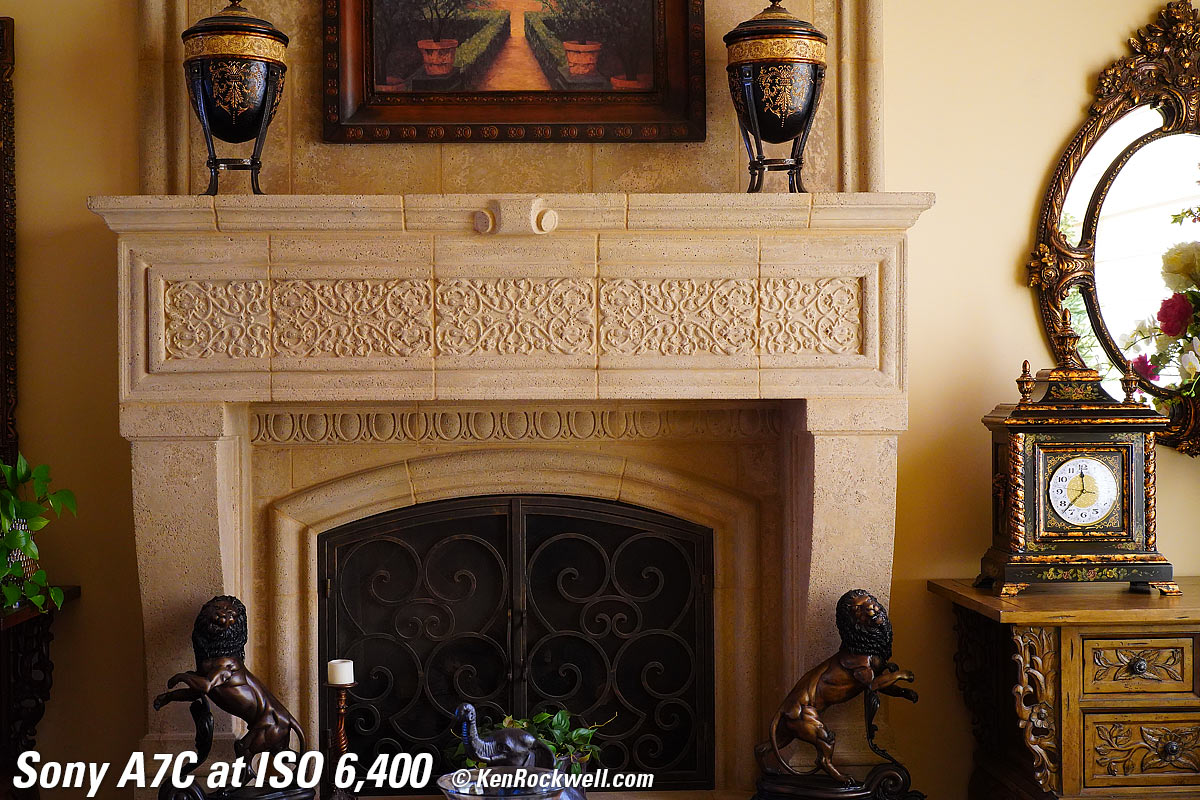 Sony A7C High ISO Sample Image File