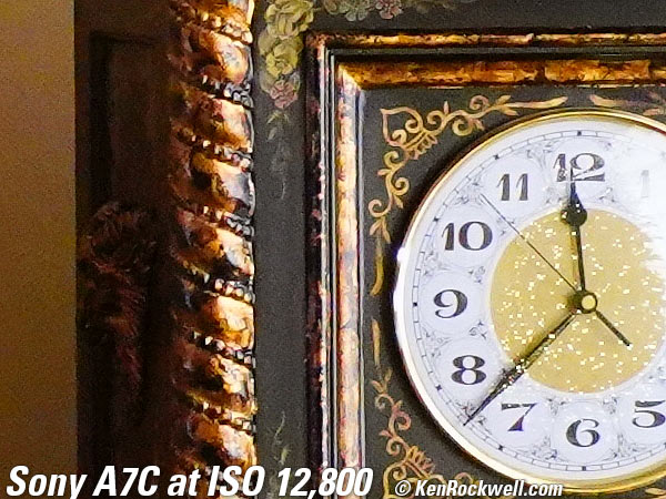 Sony A7C High ISO Sample Image File