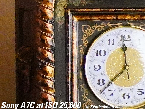 Sony A7C High ISO Sample Image File