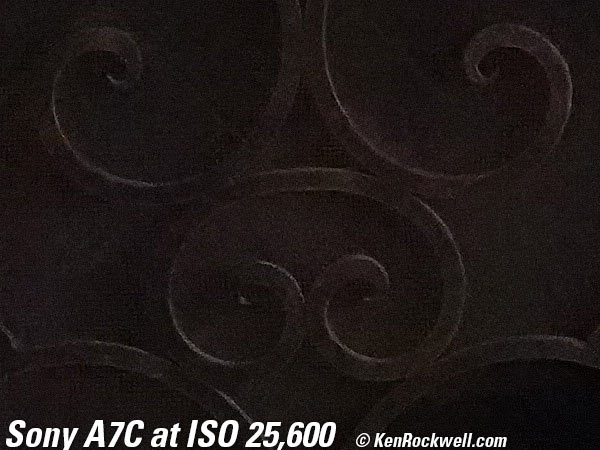 Sony A7C High ISO Sample Image File